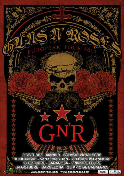 Gira europea Guns N' roses