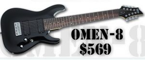 Guitarra Schecter Omen-8