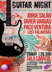 Concierto "Guitar Night" en Madrid