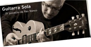 Alex blanco Guitarra Sola Jazz