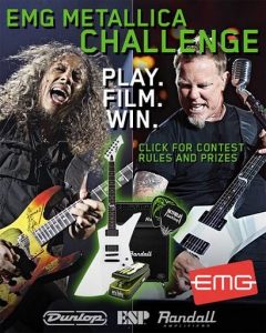 Concurso de EMG y Metallica