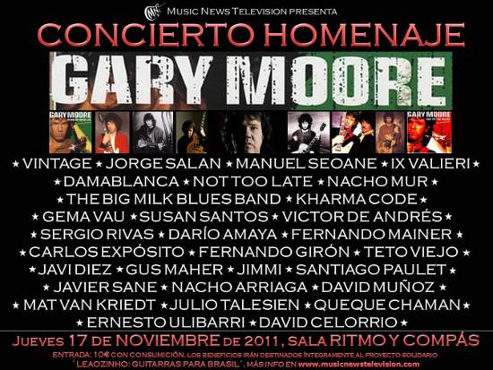 Homenaje Gary Moore