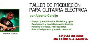 Alberto Cereijo Taller de guitarra