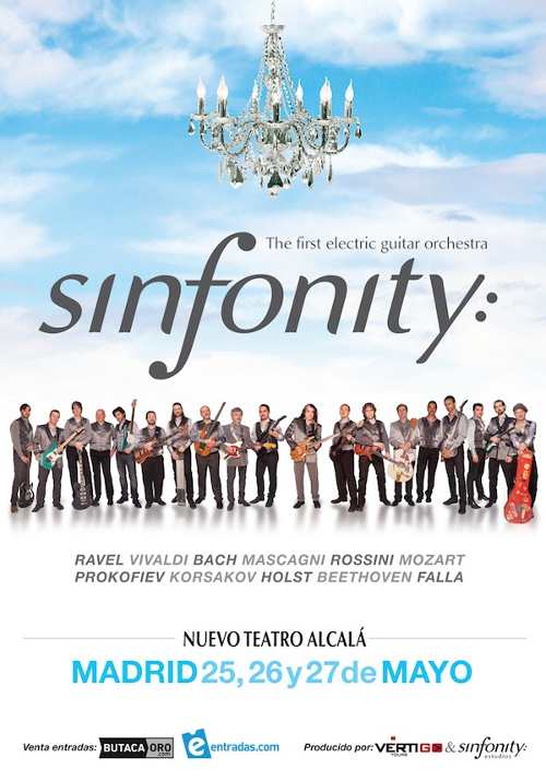 Conciertos de Sinfonity: orquesta sinfónica de guitarras eléctricas