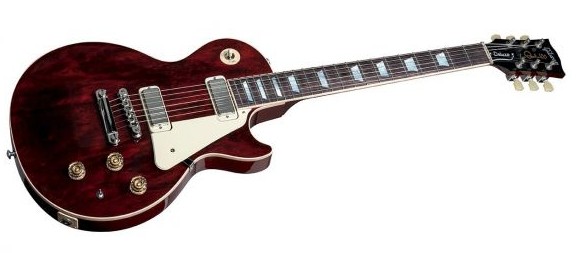 Gibson Les Paul Deluxe Solid-Body Electric Guitar Wine Red