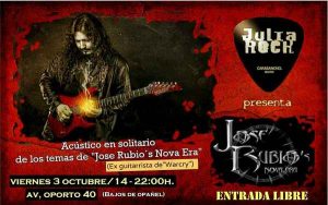 Concierto gratuito de Jose Rubio en Madrid