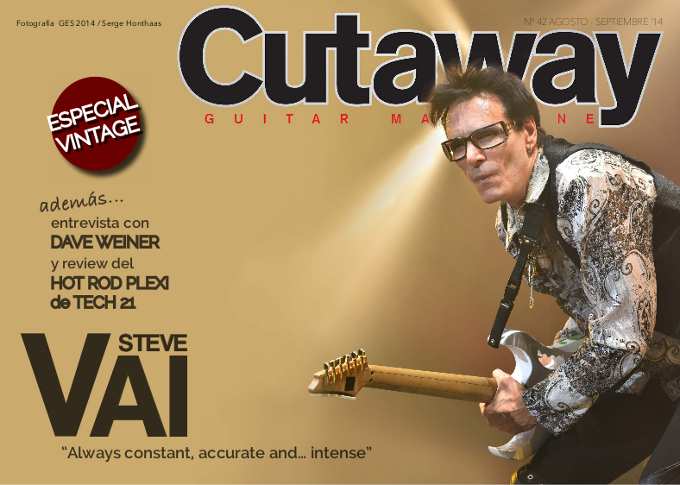 Cutaway Guitar Magazine Steve Vai