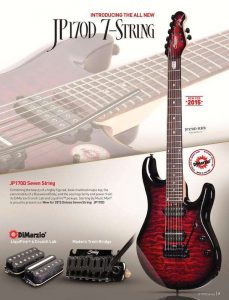 Sterling By Music Man John Petrucci JP170D de 7 cuerdas
