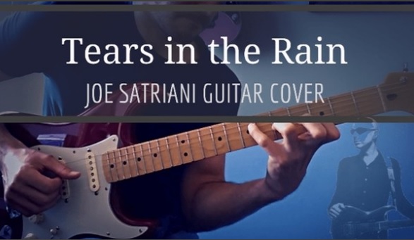 Joe Satriani Tears in the rain cover