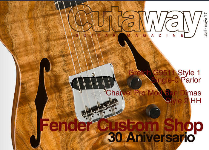Cutaway Guitar Magazine #58: Fender Custom Shop, Gretsch, Charvel, Marshall...
